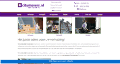 Desktop Screenshot of citymovers.nl